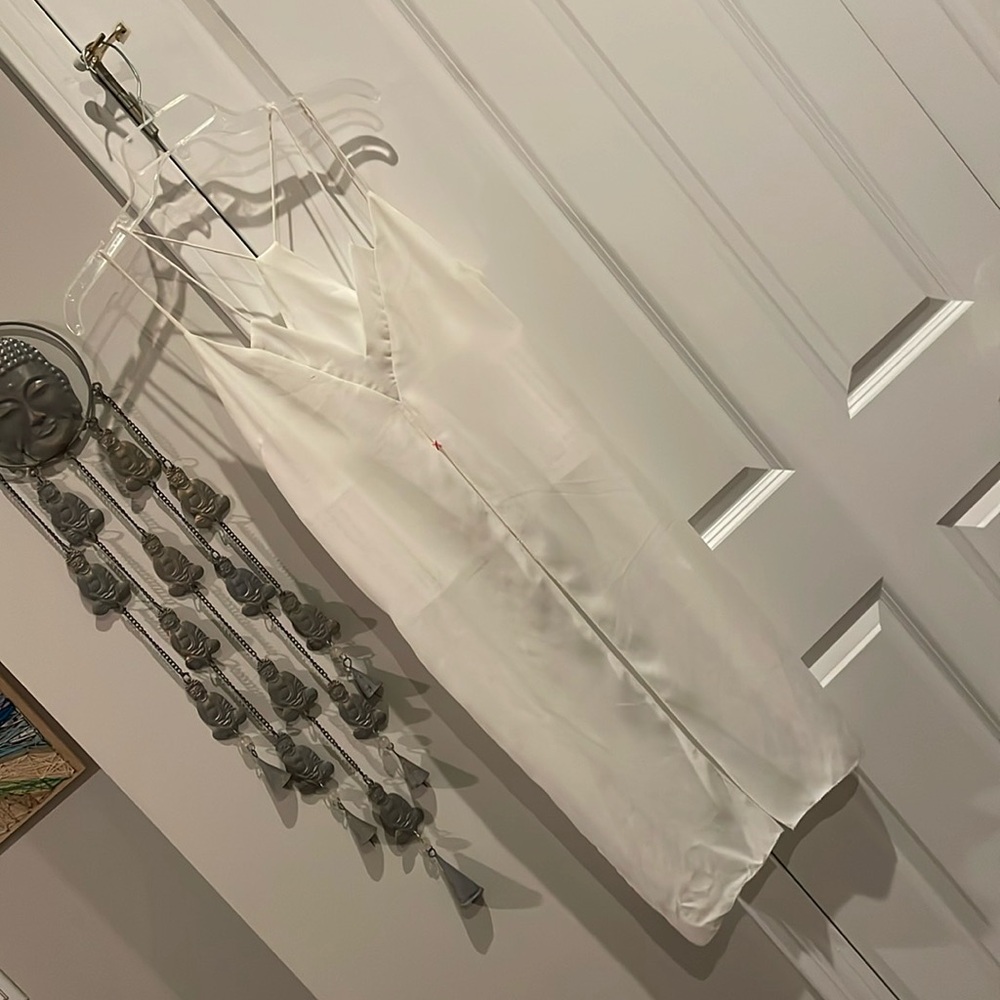 EUC the cover ii white duster top